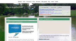 Desktop Screenshot of adamsangelteiche.de